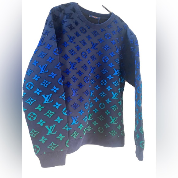 Louis Vuitton Other - Louis Vuitton Virgil Abloh Monogram Gradient Sweatshirt
